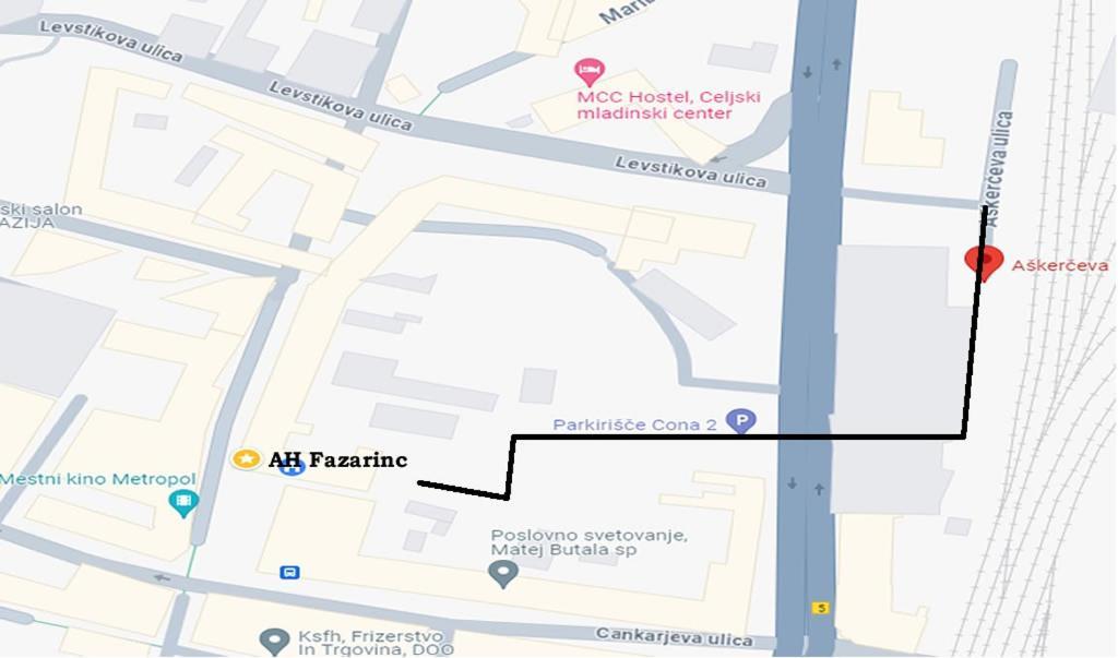 Apartments Fazarinc S Parkiriscem Cilli Kültér fotó